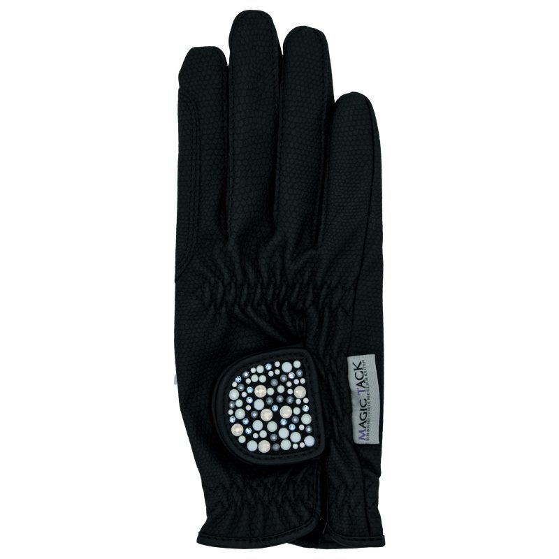 Hauke Schmidt Rijhandschoen - A touch MagicTack Black