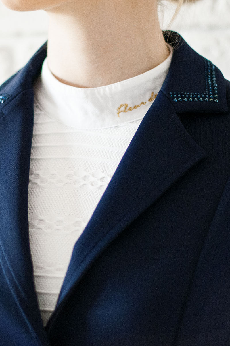 Fleur de Lys Wedstrijd Jasje - Show Jacket Navy