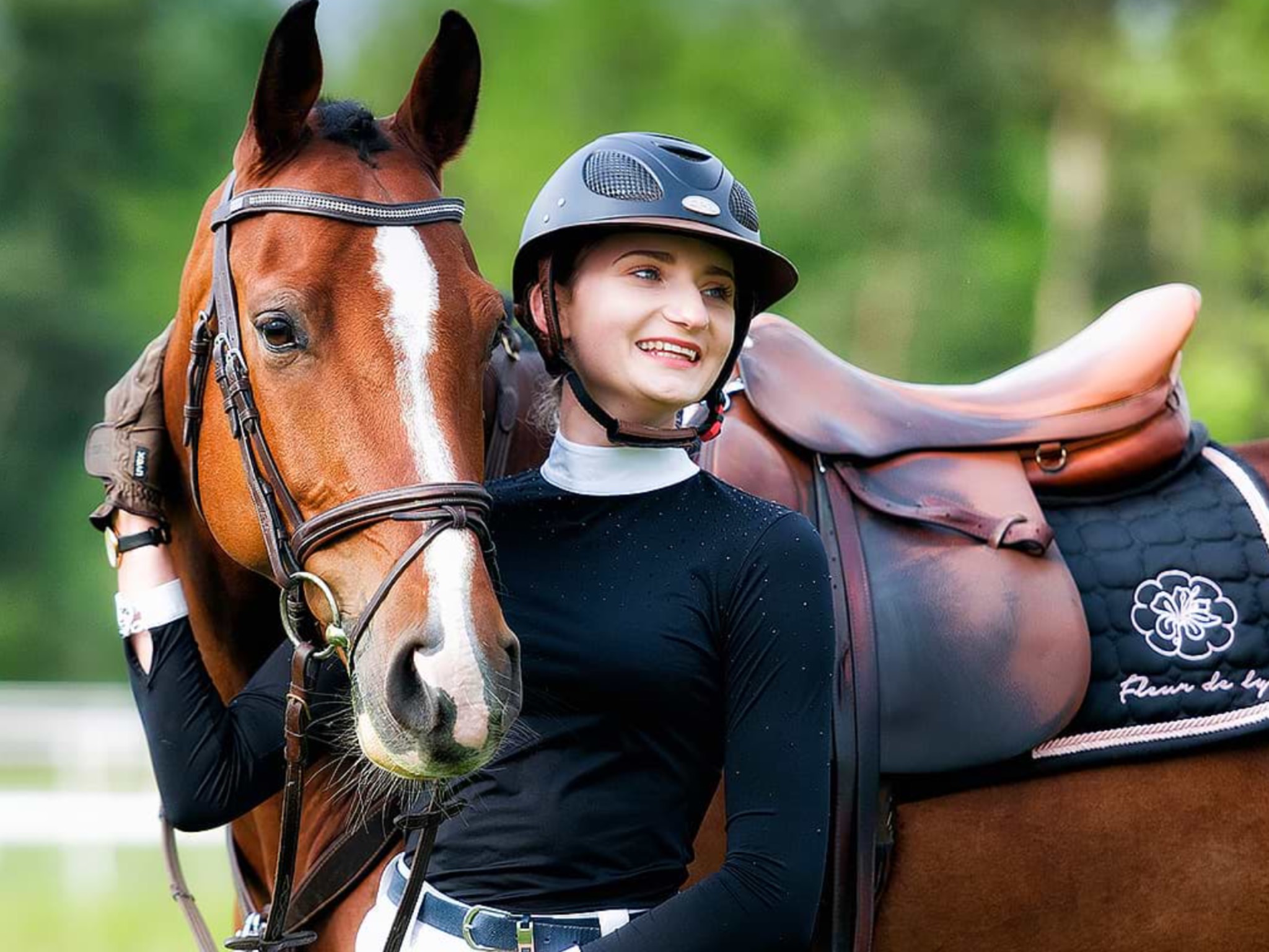 Fleur de Lys Wedstrijdshirt - Holly Navy