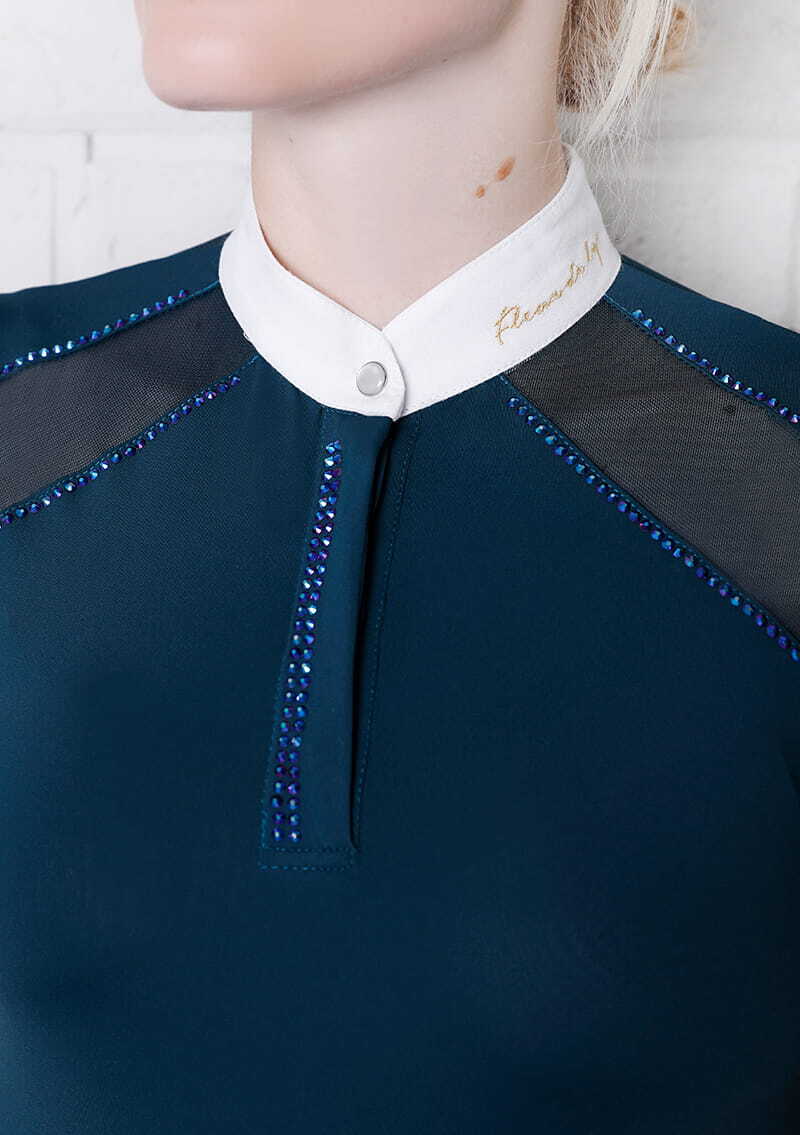 Fleur de Lys Wedstrijdshirt - Poppy Emerald Green