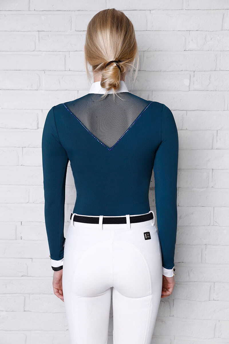 Fleur de Lys Wedstrijdshirt - Poppy Emerald Green