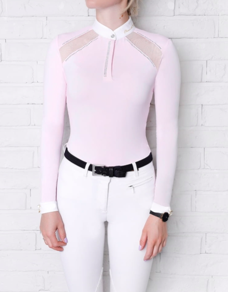 Fleur de Lys Wedstrijdshirt - Poppy Emerald Pink