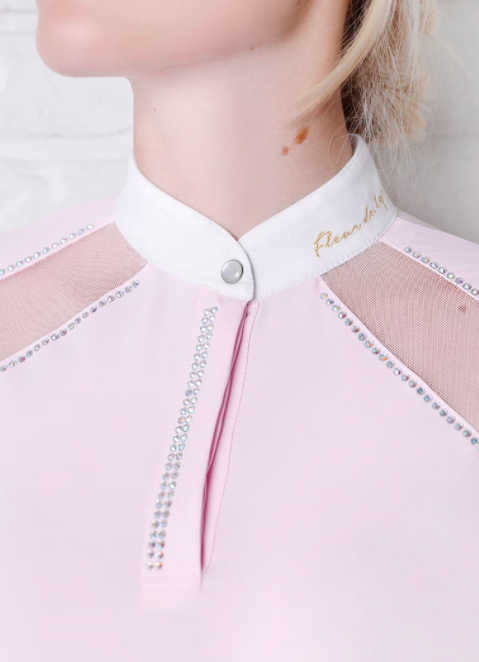 Fleur de Lys Wedstrijdshirt - Poppy Emerald Pink