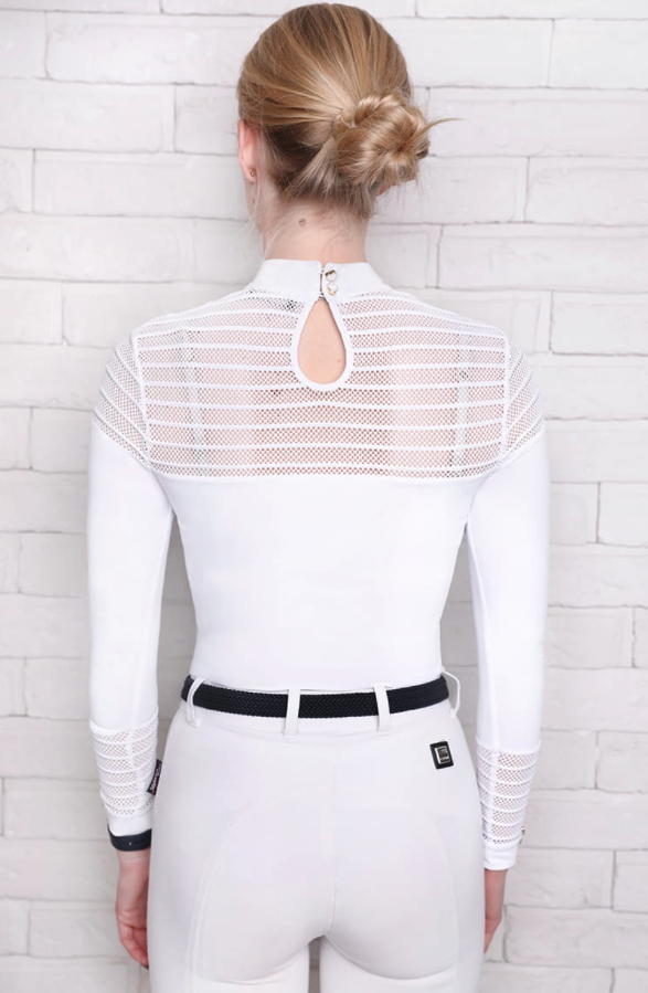 Fleur de Lys Wedstrijdshirt - Daisy White