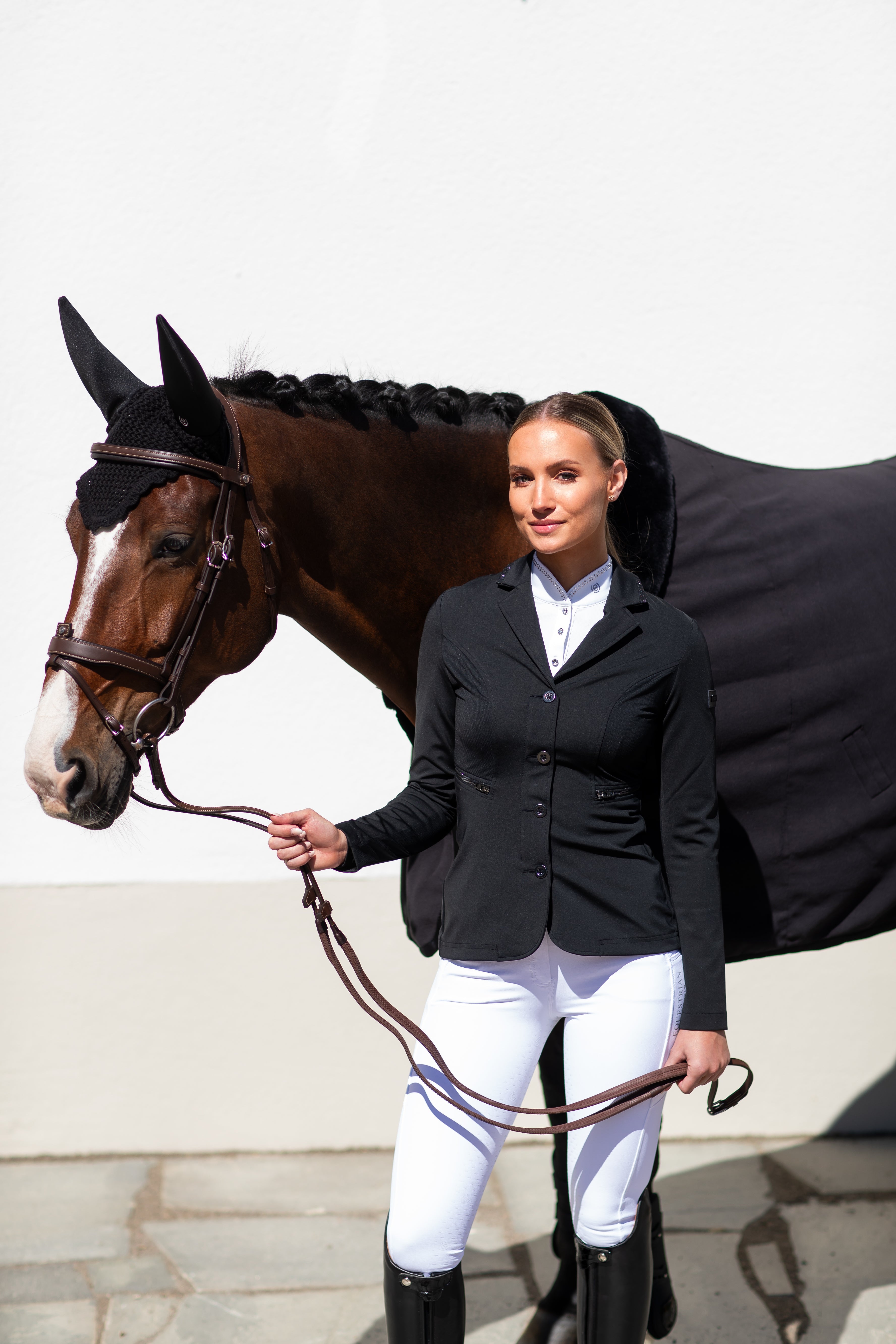 Equestrian Stockholm Select Wedstrijdjasje - Black Edition