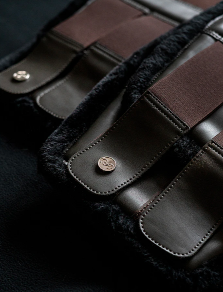 PS of Sweden Beenbeschermers Premium SS'24 - Dark Grey