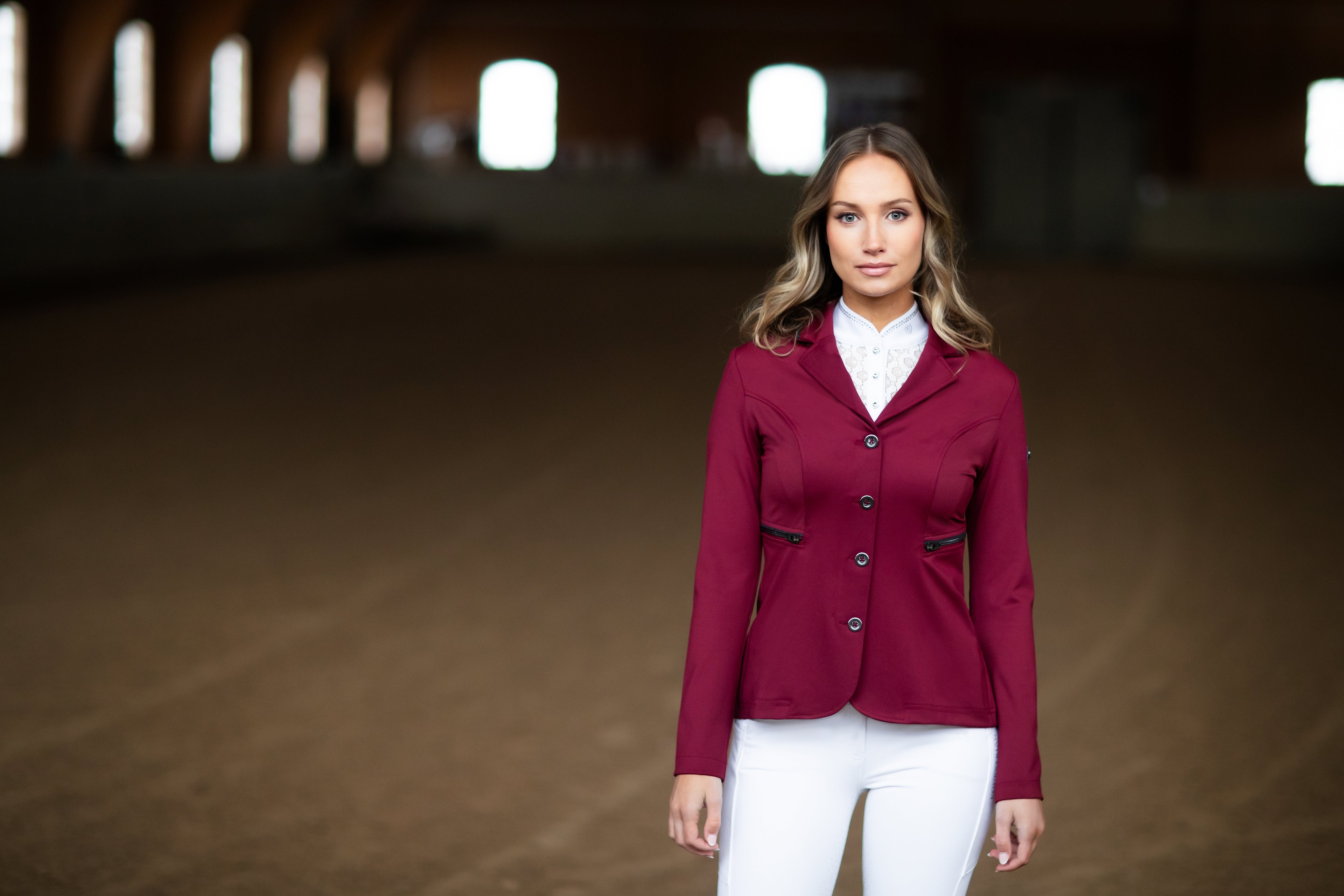 Equestrian Stockholm Select wedstrijdjasje - Bordeaux