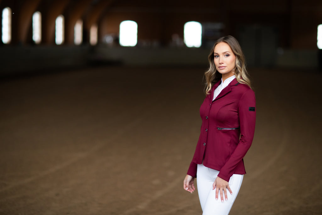 Equestrian Stockholm Select wedstrijdjasje - Bordeaux
