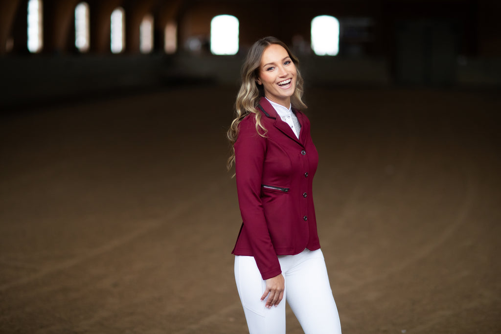 Equestrian Stockholm Select wedstrijdjasje - Bordeaux