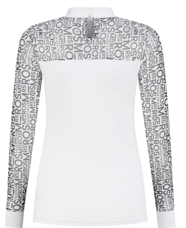 Mrs Ros Wedstrijdshirt - Mesh logo long sleeve