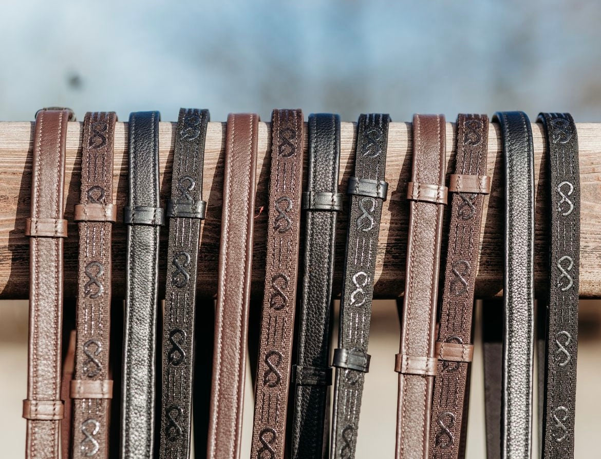 Presteq - Teugel FayRein met clip Brown