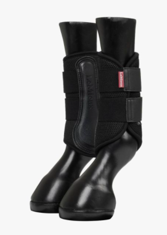 LeMieux Mesh Brushing Boots - Zwart