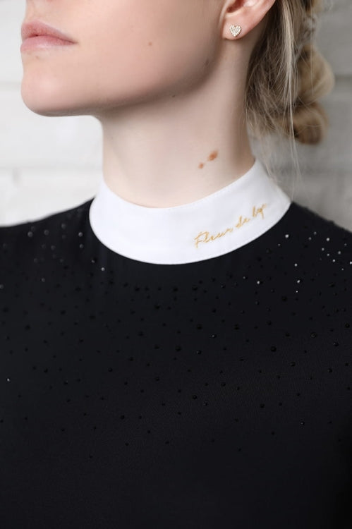 Fleur de Lys Wedstrijdshirt - Holly zwart