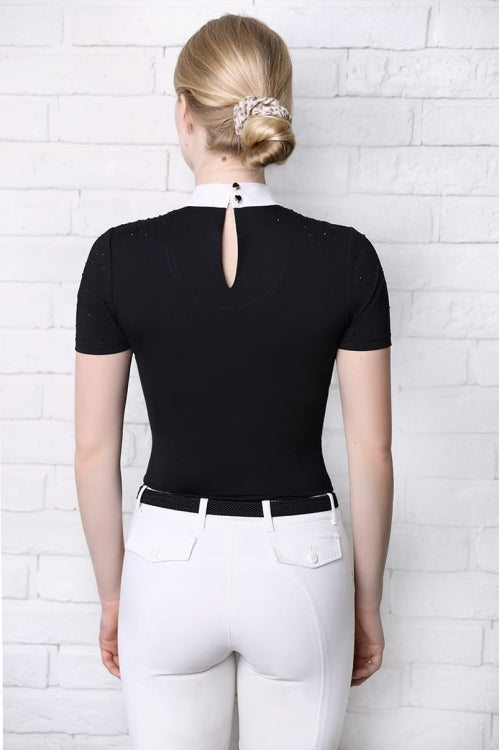 Fleur de Lys Wedstrijdshirt - Holly zwart