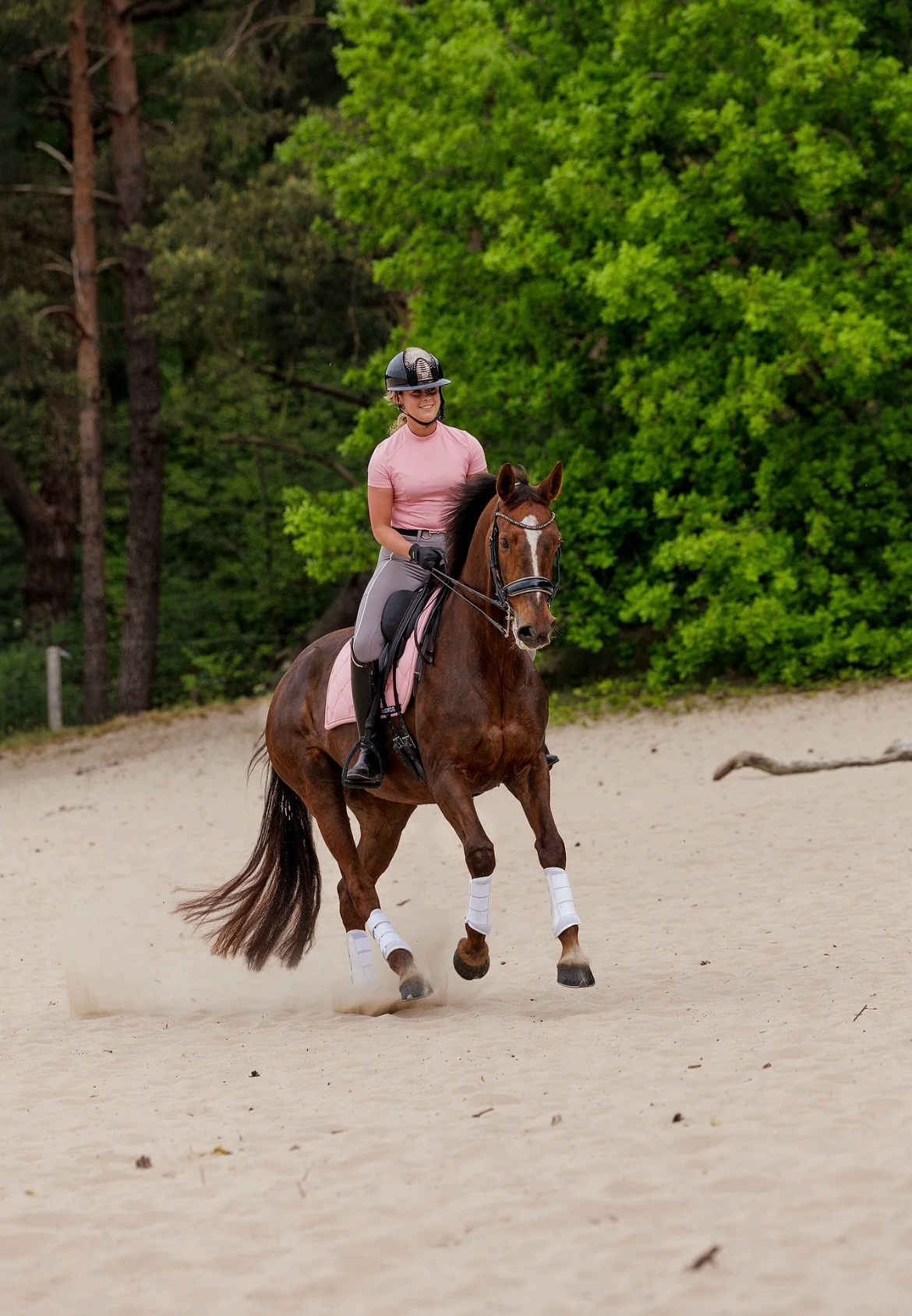 Mrs Ros Short Sleeve Training Top - Pink