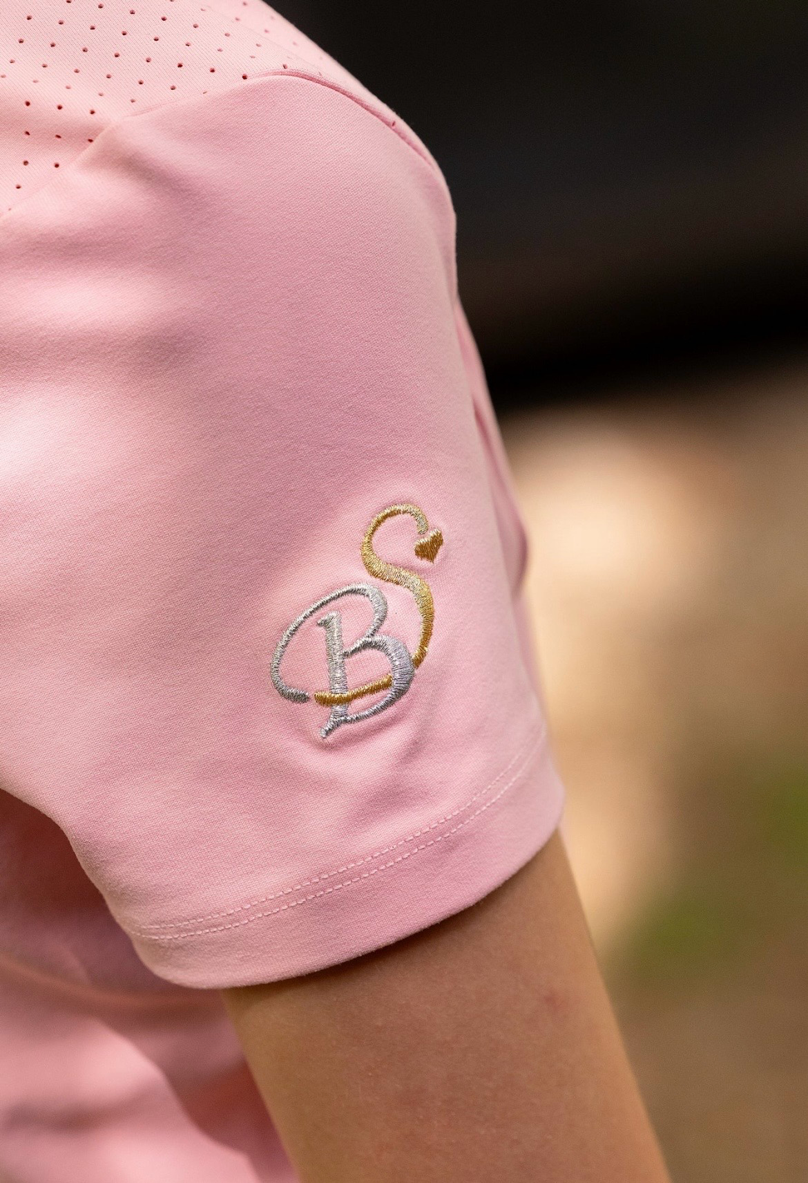 Mrs Ros Short Sleeve Training Top - Pink