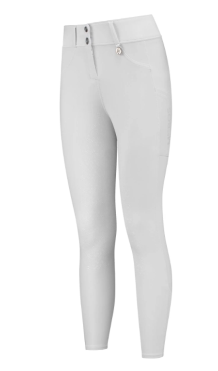 Mrs Ros Amsterdam breeches : White