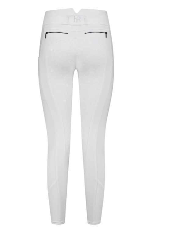 Mrs Ros Amsterdam breeches : White