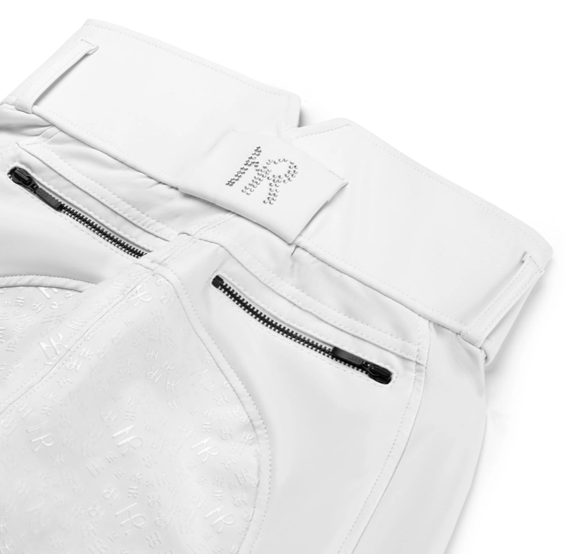 Mrs Ros Amsterdam breeches : White