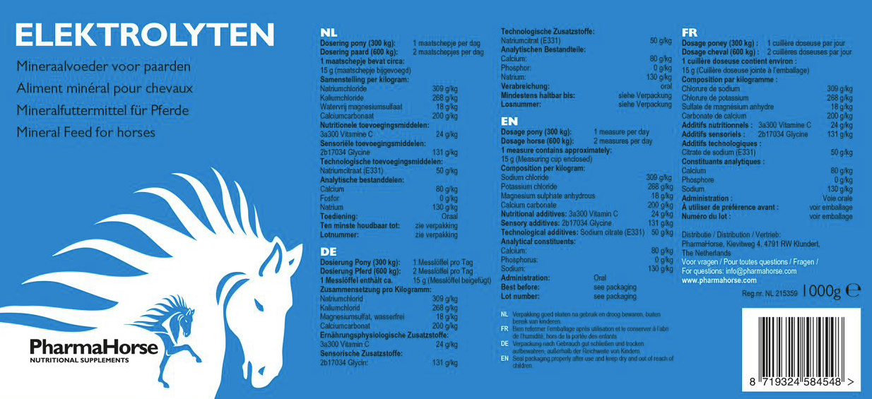Pharmahorse - Biotine 1KG