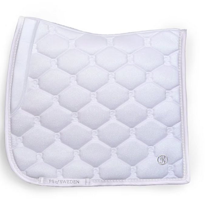 PS of Sweden Dressuur Zadeldekje - Stardust White