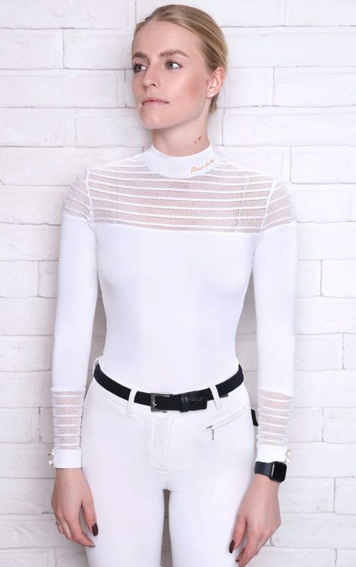 Fleur de Lys Wedstrijdshirt - Daisy White