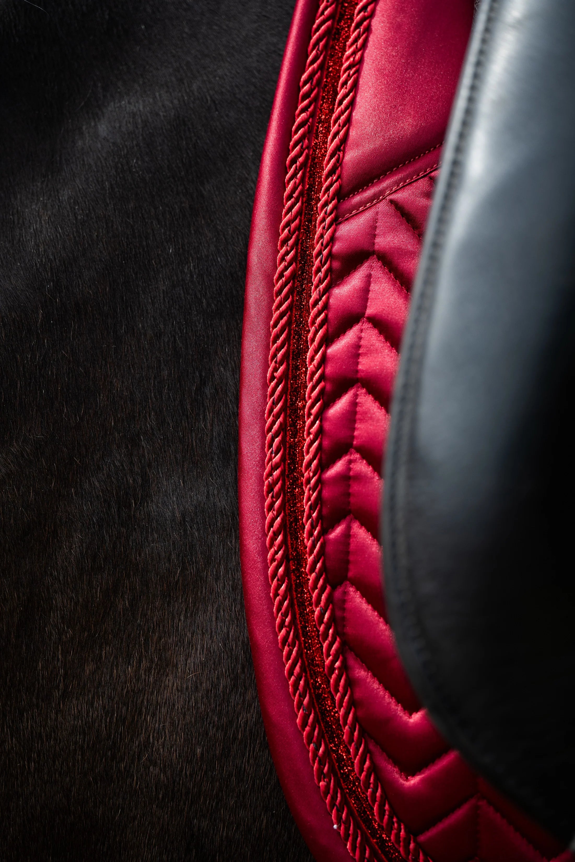 Hopmans Equestrian - Zadeldekje Bordeaux