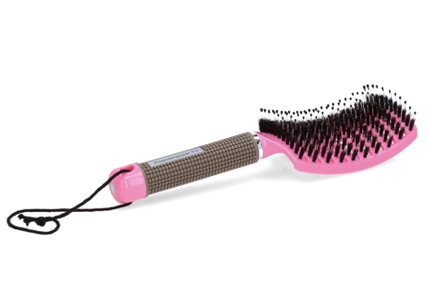 Excellent Paardenpraat TV - Horse Supreme Borstel Roze