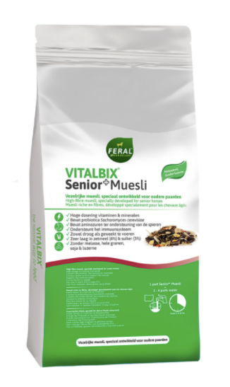 Vitalbix Senior+ muesli 22KG