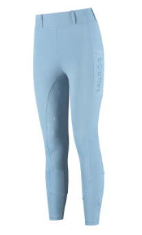 Mrs Ros silhouette riding breeches blue - blush noir