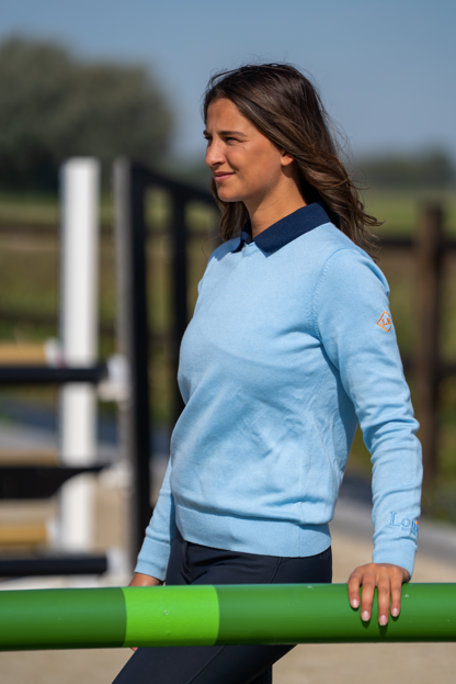 Louis Equestrian - Navy Polo Blue