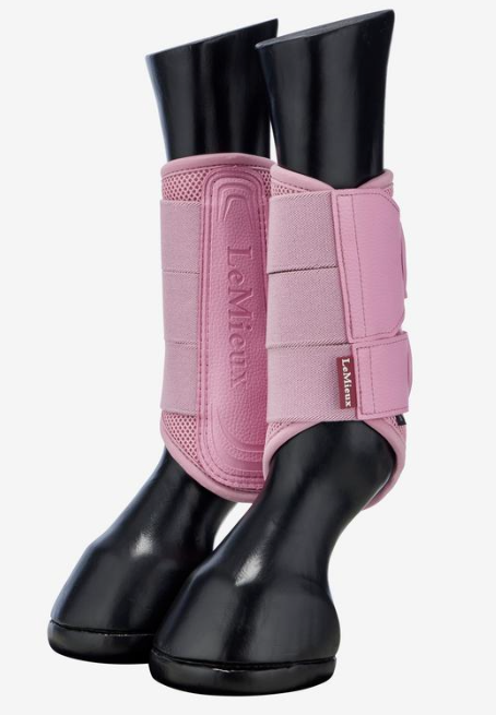 LeMieux Mesh Brushing Boots - Fondant