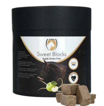 Excellent - Horse Sweet Blocks Grain-Free Apple 1,2 kg