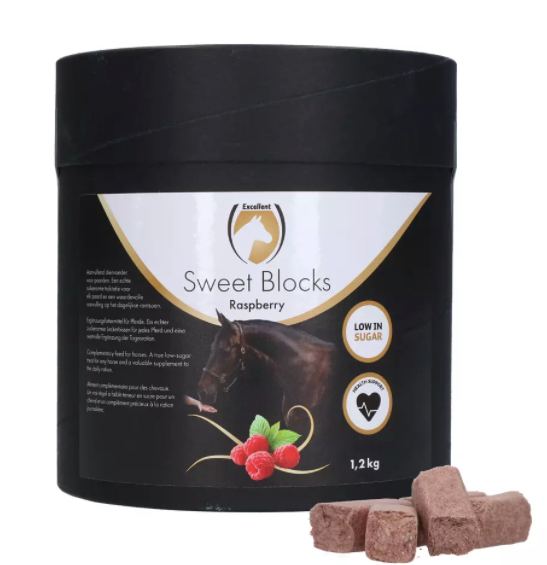 Excellent Horse Sweet Blocks Raspberry 1,2 kg