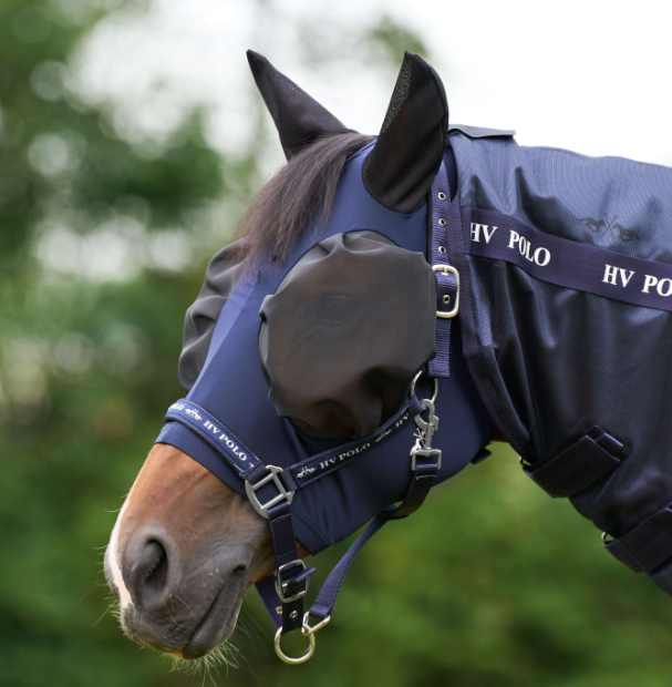 HV Polo - Vliegenmasker HVPNena - Navy of Pink