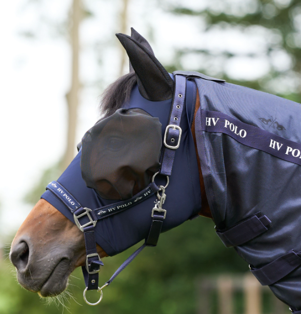 HV Polo - Vliegenmasker HVPNena - Navy of Pink