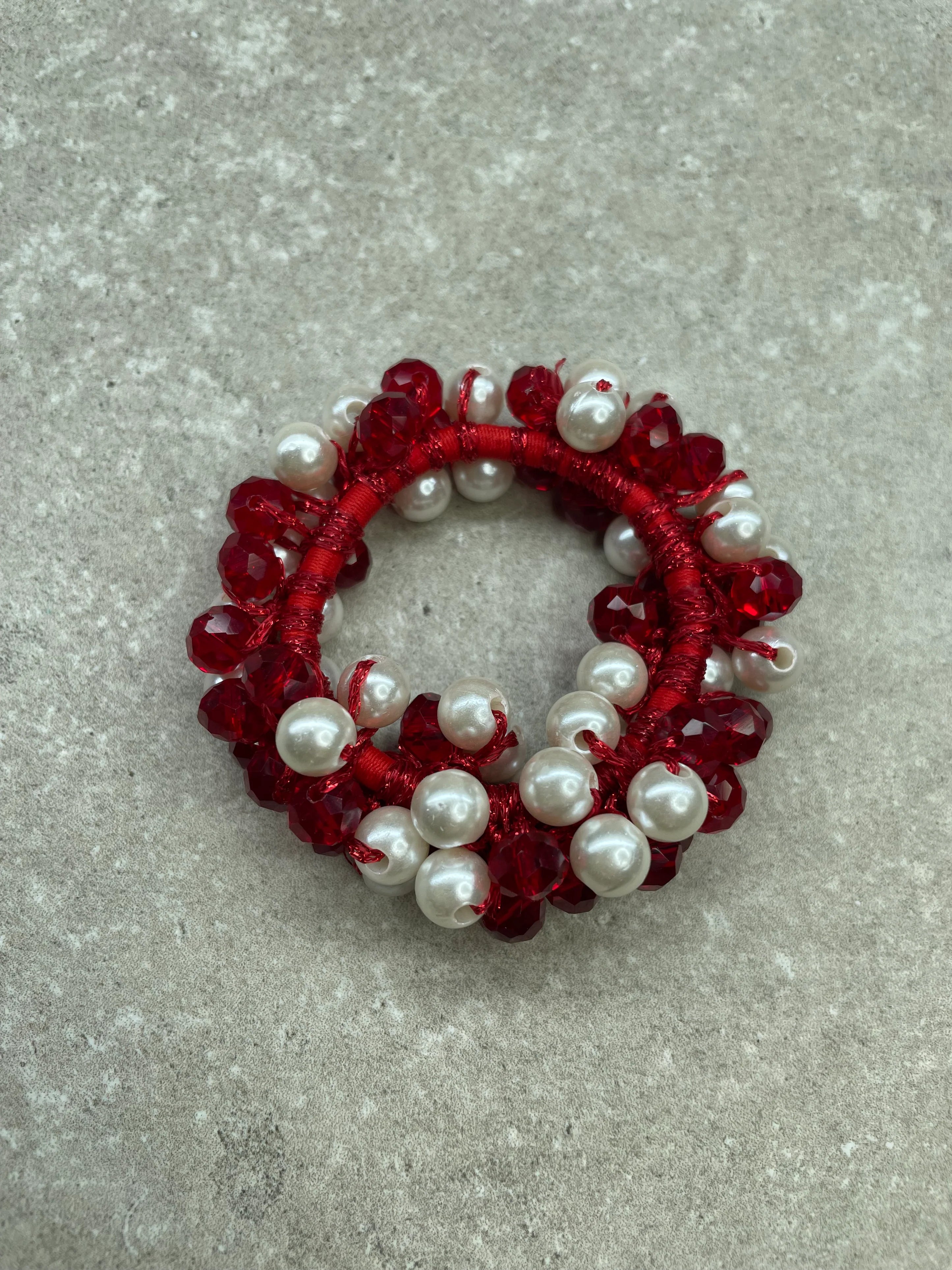 Hopmans Equestrian - Knotband Shine Rood