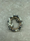 Hopmans Equestrian - Knotband Shine Donkergrijs
