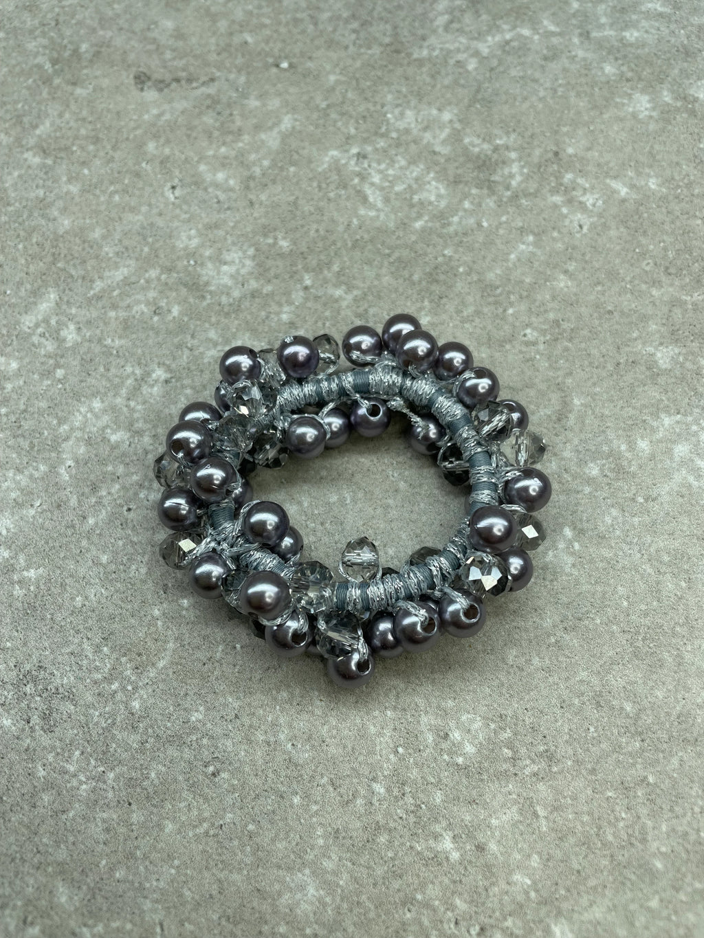 Hopmans Equestrian - Knotband Shine Grijs
