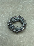 Hopmans Equestrian - Knotband Shine Grijs