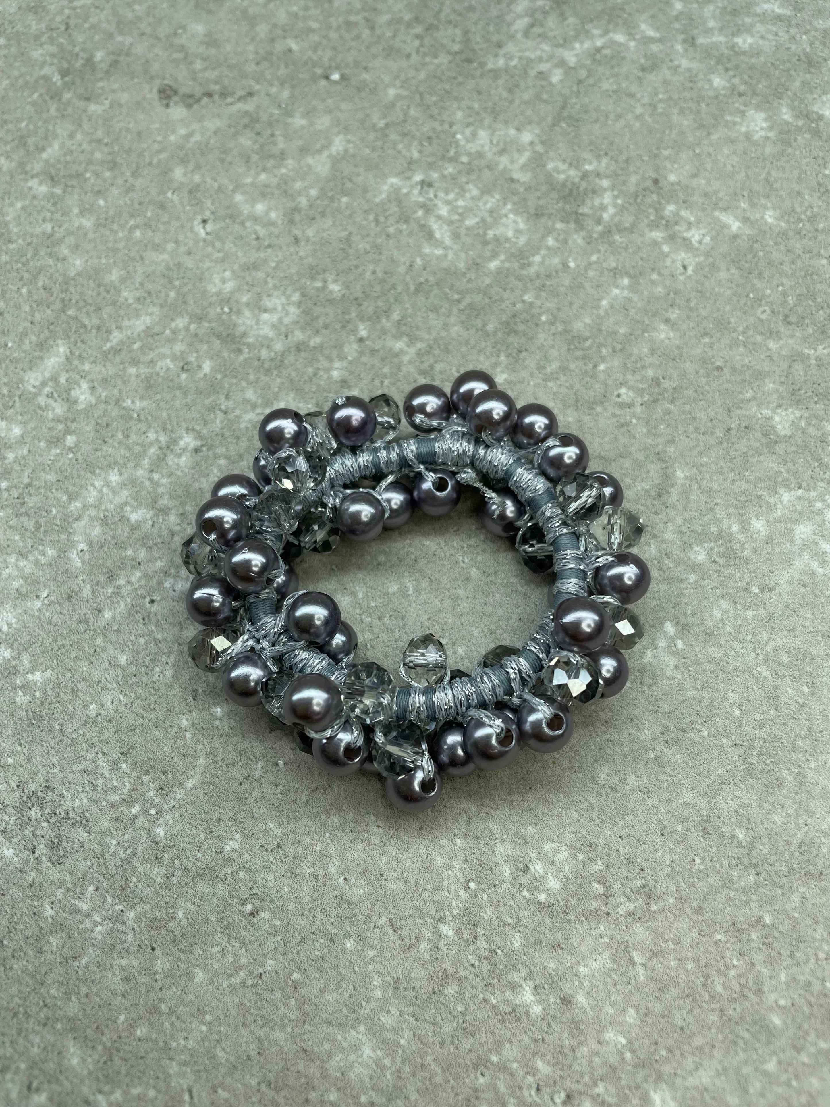Hopmans Equestrian - Knotband Shine Grijs