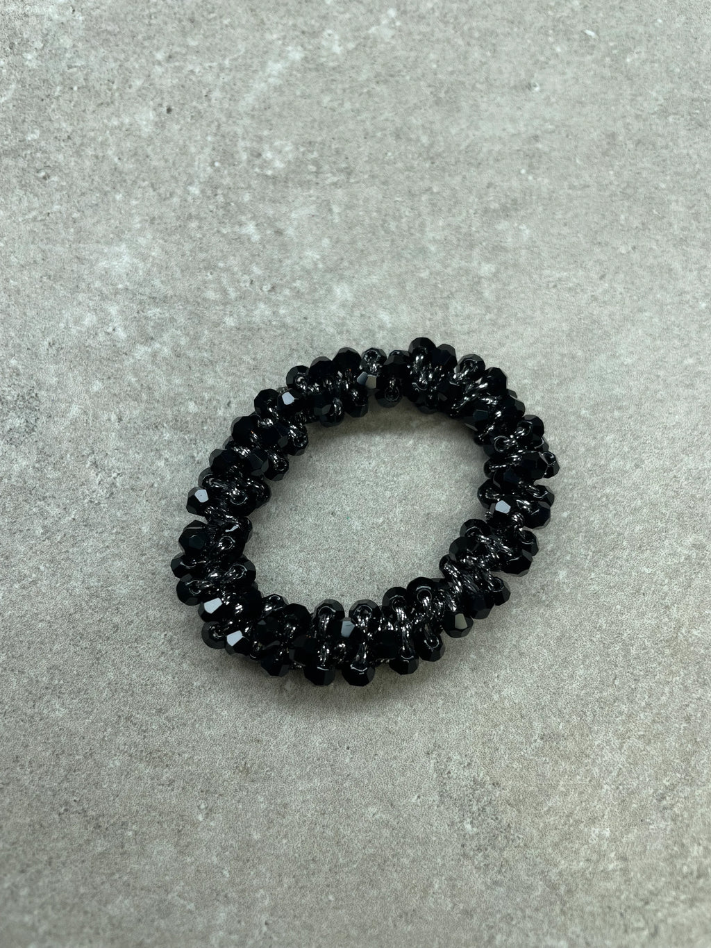Hopmans Equestrian - Knotband Rocky Zwart Zilver