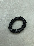 Hopmans Equestrian - Knotband Rocky Zwart Zilver