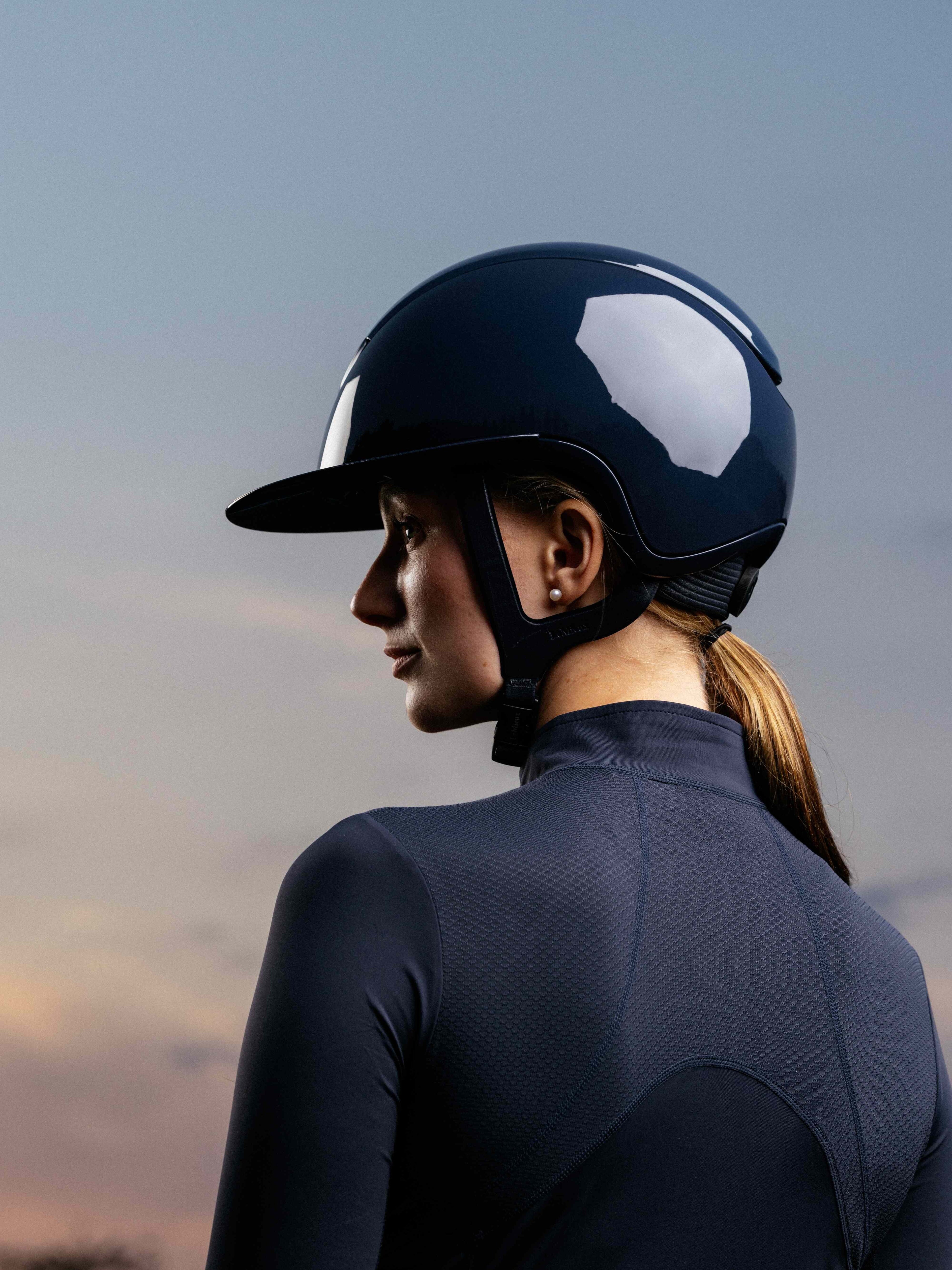 LeMieux - Verv competition Cap Glossy Blauw