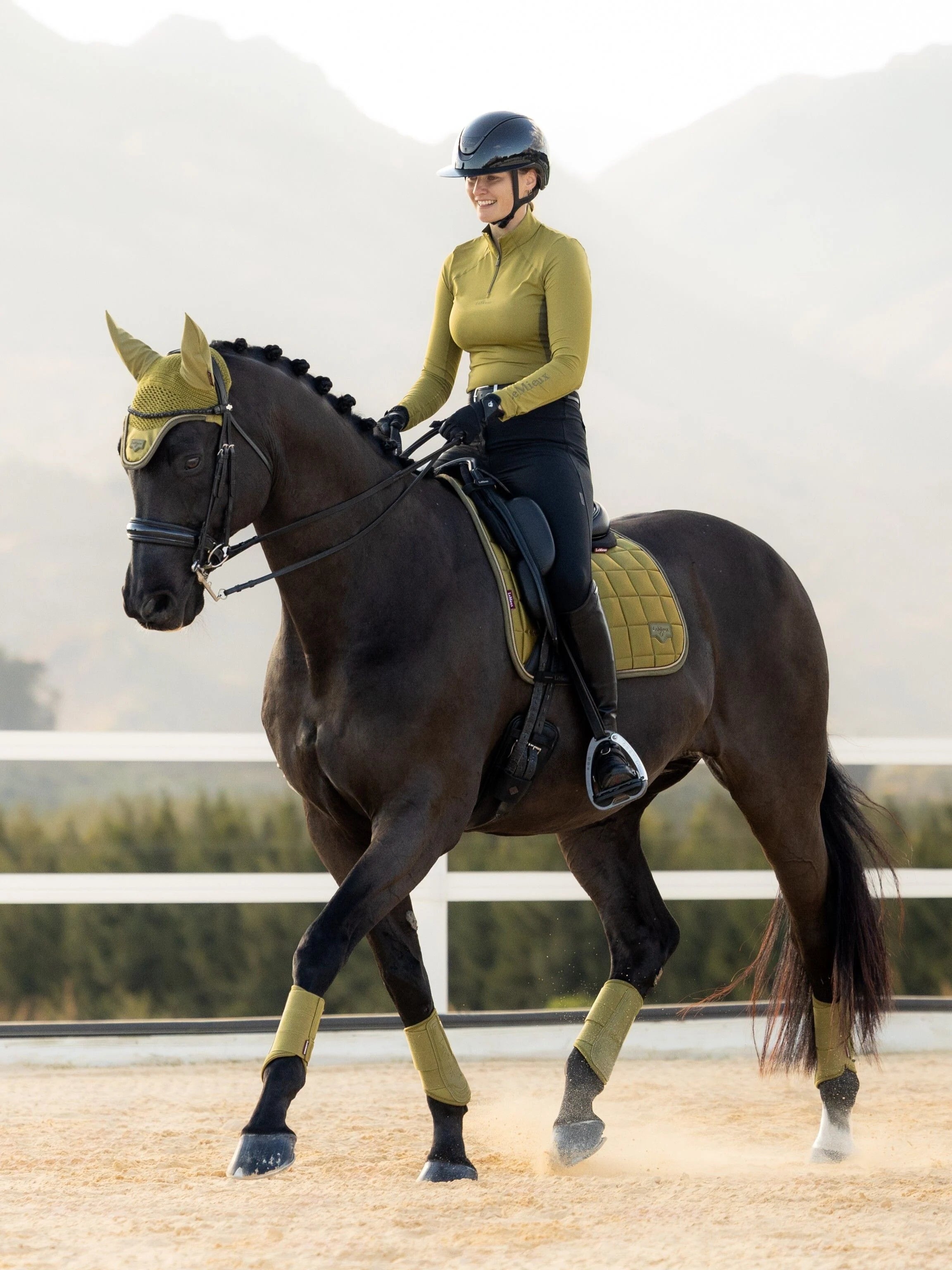 LeMieux - Loire Classic Dressuur Zadeldek Gooseberry