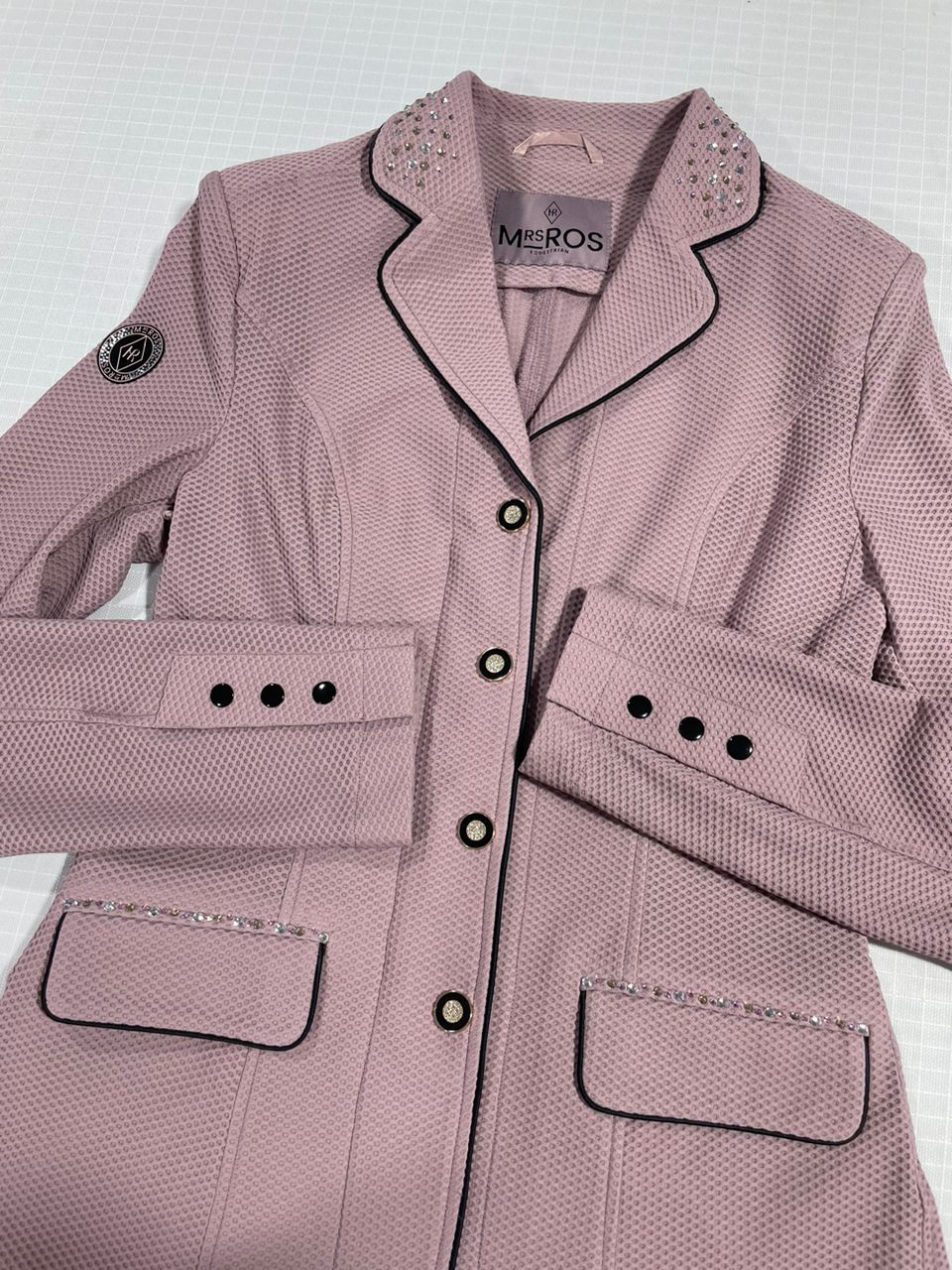 Mrs. Ros - Showjacket mesh Blush Noir