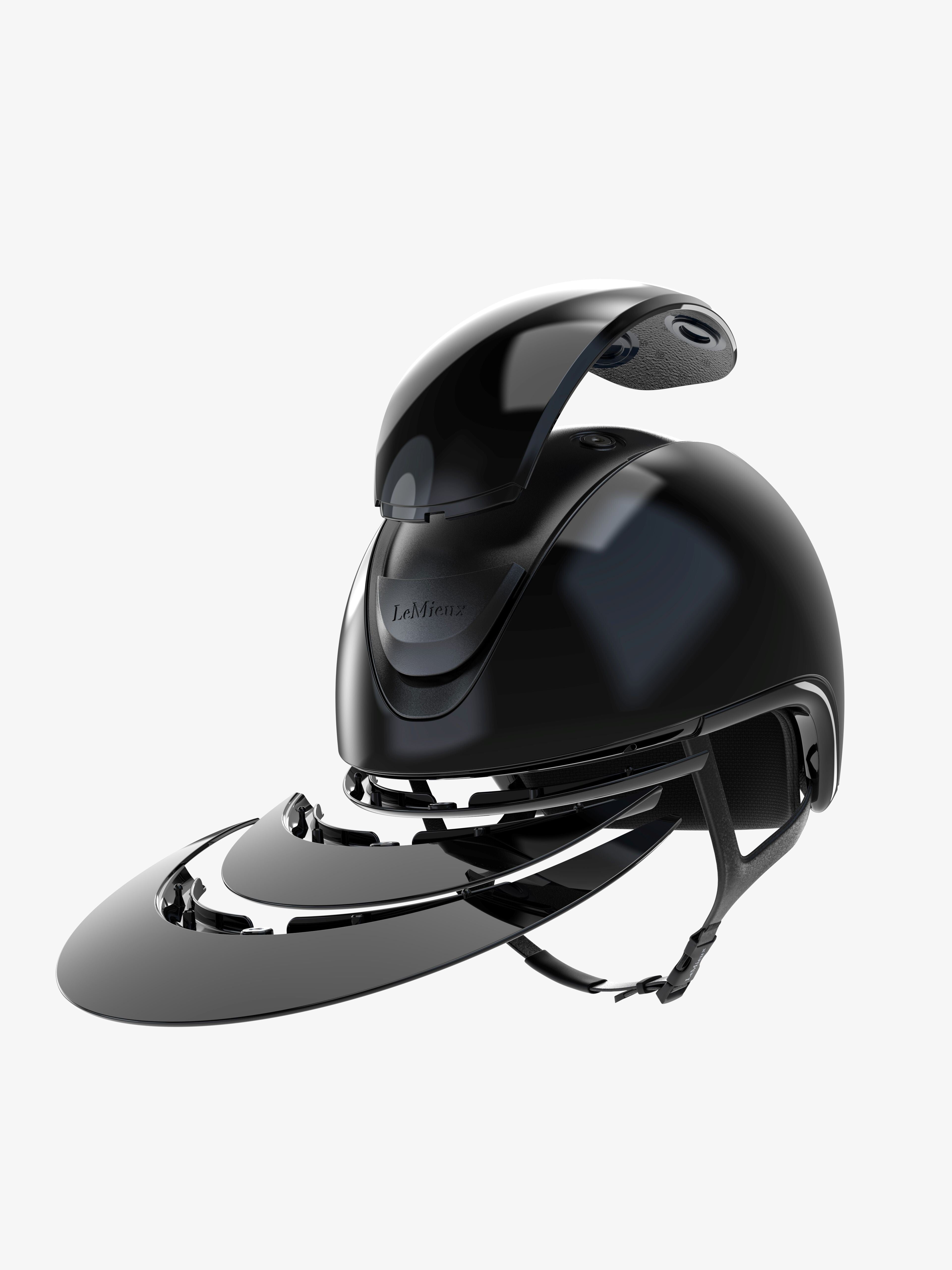 LeMieux - Verv competition Cap Glossy Zwart